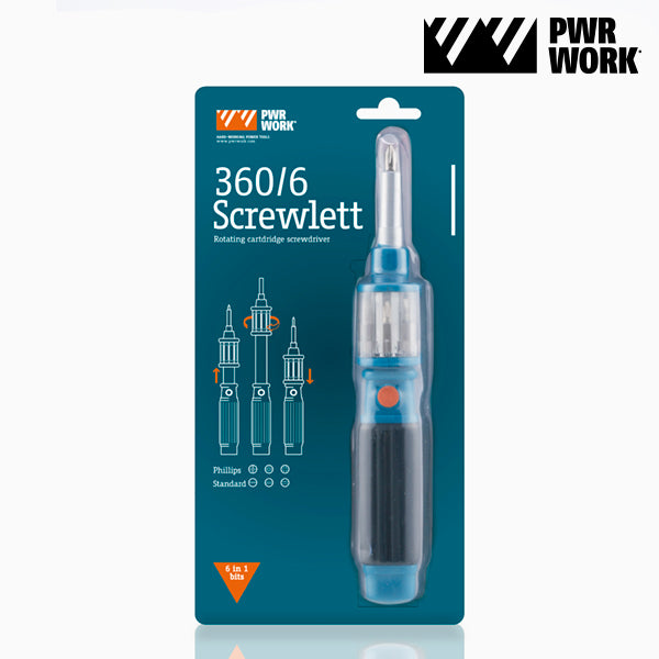 tools rotating cartridge screwdriver screwdriver 360/6 screwlett 